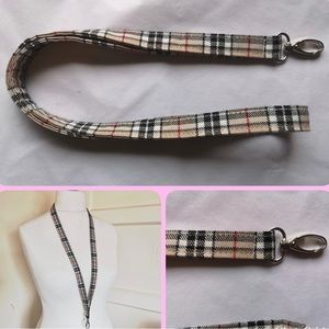 Plaid Lanyard